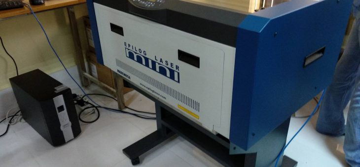 Laser Cutter Epilog Mini has arrived in Fablab on 5th February